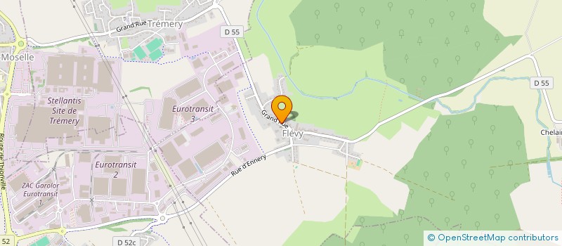 localisation de l'entreprise LEO SCHNEIDER KARTING  FLEVY