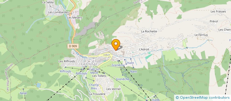 localisation de l'entreprise LEO'SKI à LA CLUSAZ