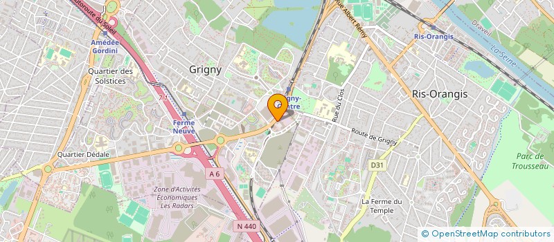 localisation de l'entreprise LEO'STRATEGY  GRIGNY