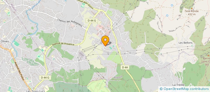 localisation de l'entreprise LEO-YOAN  ALLAUCH