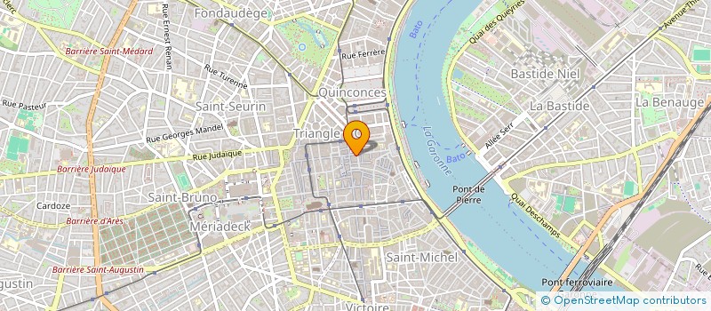 localisation de l'entreprise LEOBE STUDIO à BORDEAUX