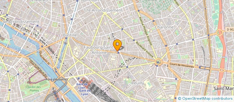 localisation de l'entreprise LEOBERT TOBOLSKI FRERES  PARIS 11