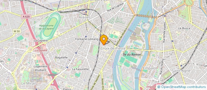 localisation de l'entreprise LEOBLUE PARTICIPATION  TOULOUSE