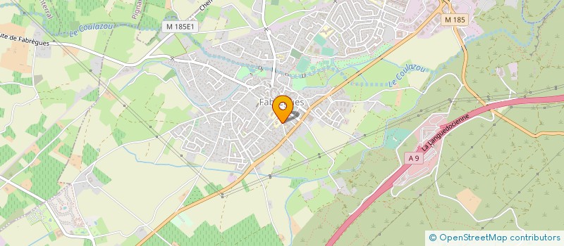 localisation de l'entreprise LEOBON STAFF à FABREGUES