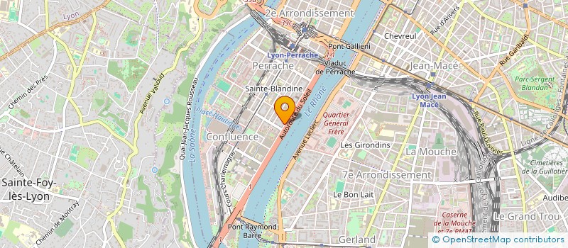 localisation de l'entreprise LEOBOTICS INVEST à LYON
