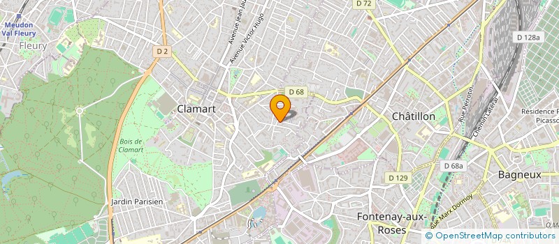 localisation de l'entreprise LEOBRASSBAND à CLAMART