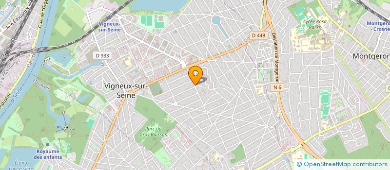 localisation de l'entreprise LEOCAMIX à VIGNEUX-SUR-SEINE