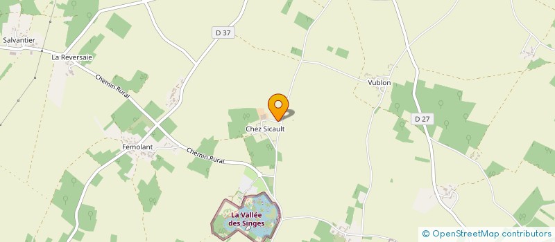 localisation de l'entreprise LEOCE  ROMAGNE