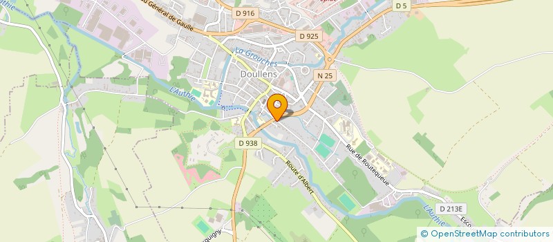 localisation de l'entreprise LEOCECLO  DOULLENS