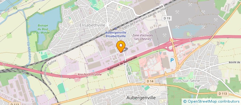 localisation de l'entreprise LEOCH FRANCE à AUBERGENVILLE