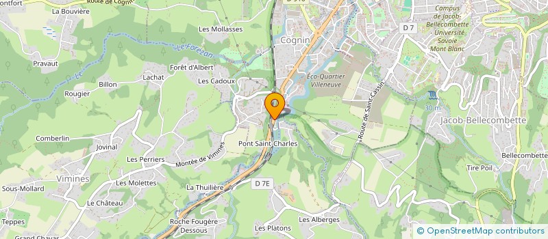 localisation de l'entreprise LEOCLEME PARTICIPATIONS, EN ABREGE LEOPAR à COGNIN