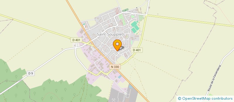 localisation de l'entreprise LEOCOM à SAINT-SOUPPLETS