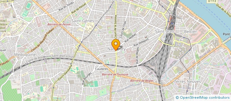 localisation de l'entreprise LEODORO à BORDEAUX