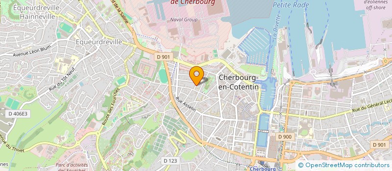 localisation de l'entreprise LEODUM à CHERBOURG-EN-COTENTIN