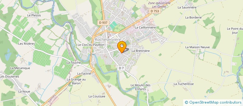 localisation de l'entreprise LEOEMI  ROCHESERVIERE