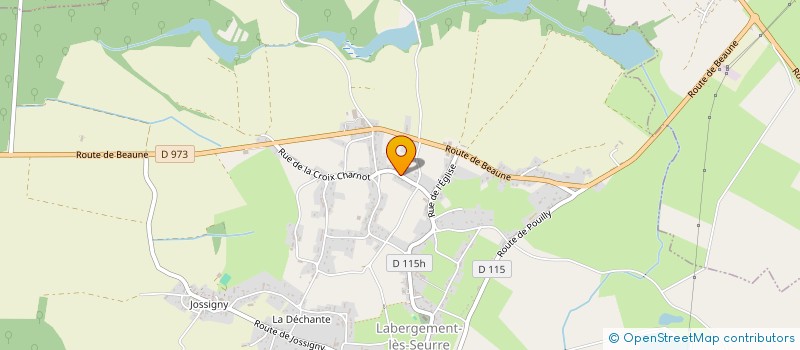 localisation de l'entreprise LEOJADE  LABERGEMENT-LES-SEURRE