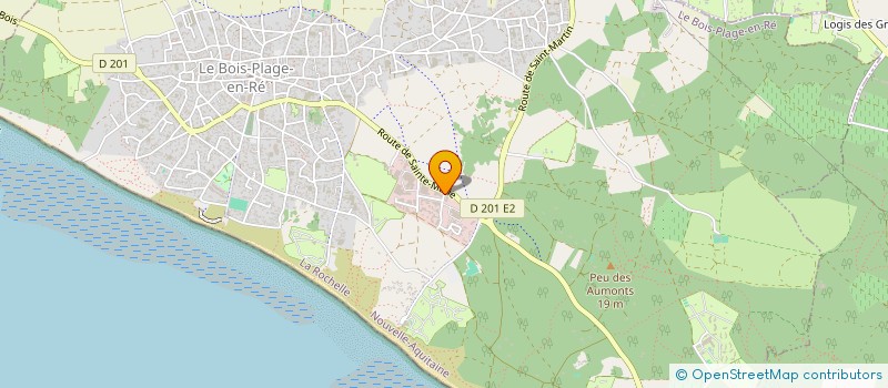 localisation de l'entreprise LEOJEANNE IMO  LE BOIS-PLAGE-EN-RE