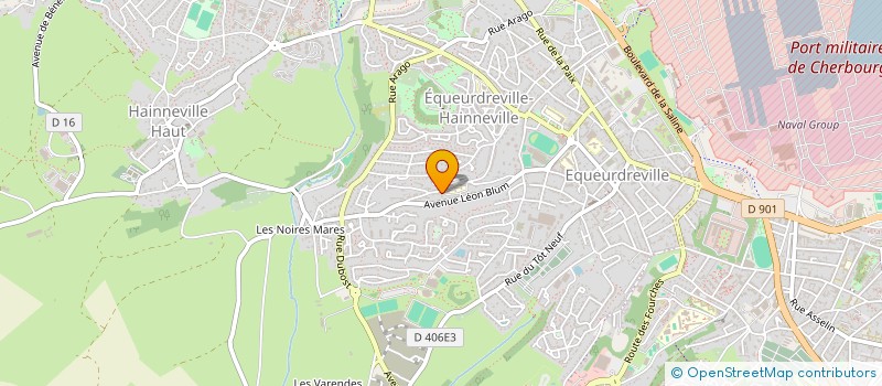 localisation de l'entreprise LEOJUL  CHERBOURG-EN-COTENTIN