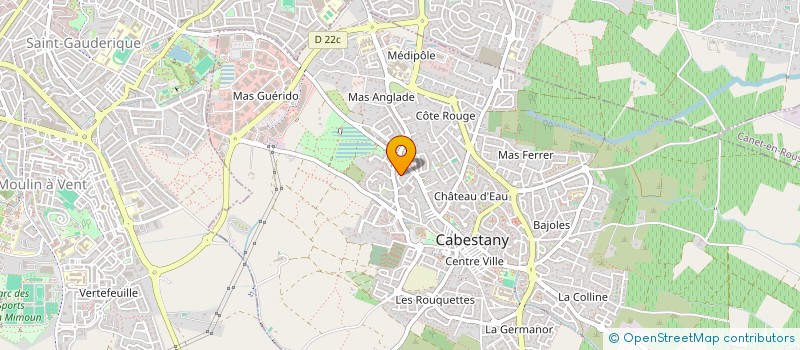 localisation de l'entreprise LEOL  CABESTANY