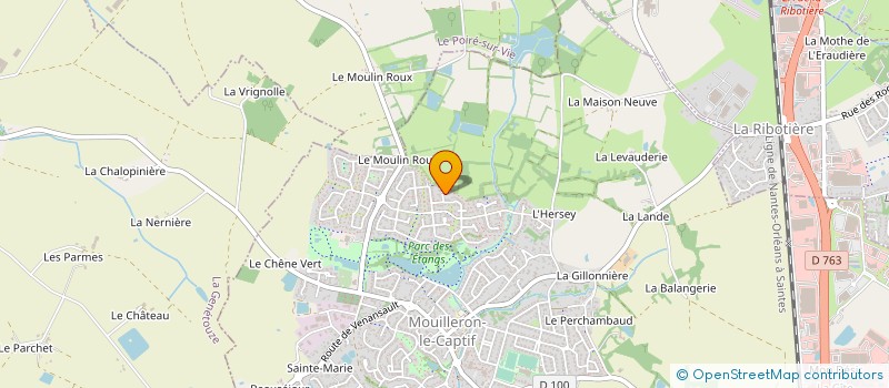 localisation de l'entreprise LEOLA à MOUILLERON-LE-CAPTIF