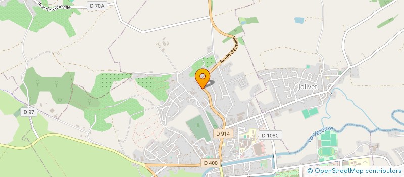 localisation de l'entreprise LEOLEO  LUNEVILLE