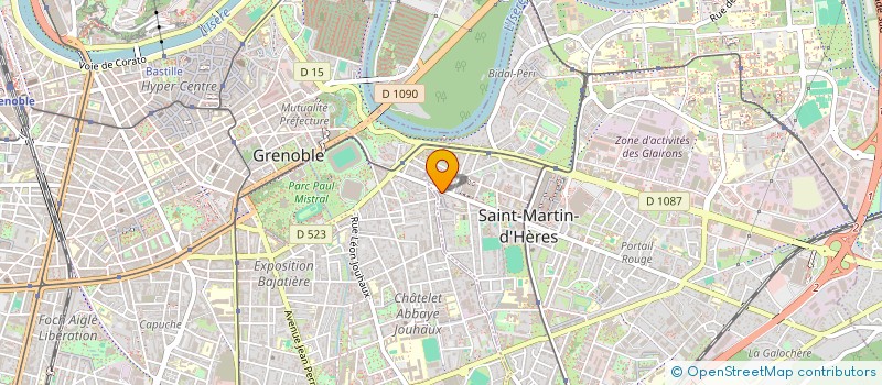 localisation de l'entreprise LEOLIA OPTIC  SAINT-MARTIN-D'HERES