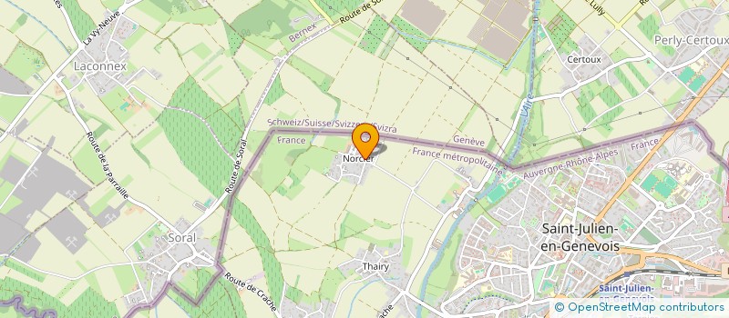 localisation de l'entreprise LEOLINA  SAINT-JULIEN-EN-GENEVOIS