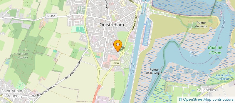 localisation de l'entreprise LEOLISE à OUISTREHAM