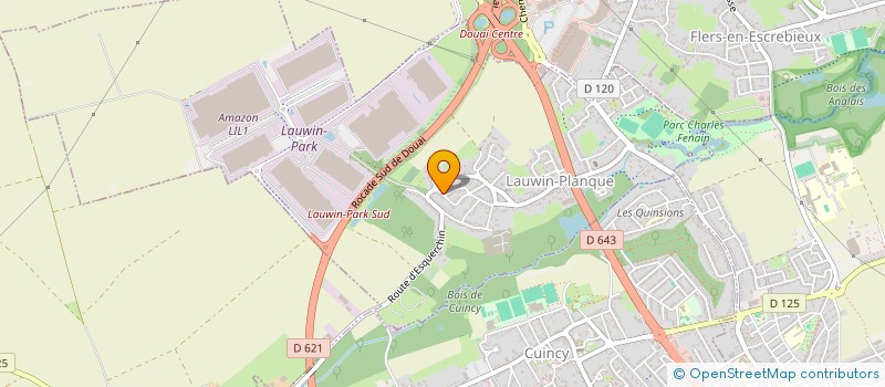 localisation de l'entreprise LEOLUC  LAUWIN-PLANQUE