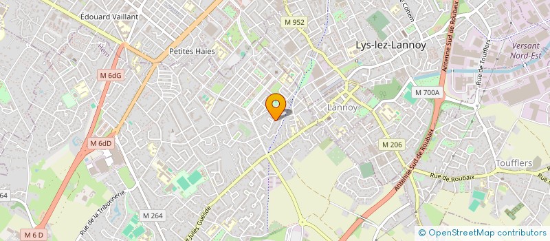 localisation de l'entreprise LEOLUX CODING à HEM