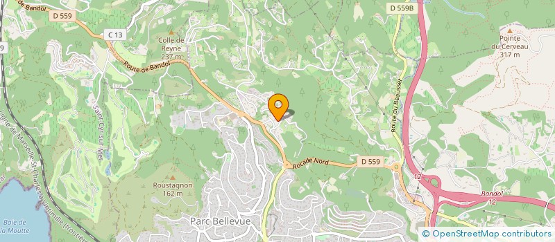 localisation de l'entreprise LEOLY  BANDOL