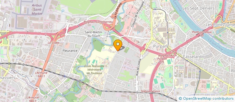 localisation de l'entreprise LEOMA à TOULOUSE