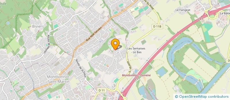 localisation de l'entreprise LEOMA  MONTBONNOT-SAINT-MARTIN