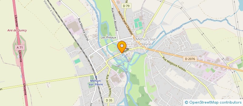 localisation de l'entreprise LEOMA  MEHUN-SUR-YEVRE