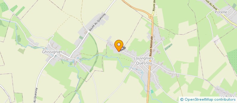 localisation de l'entreprise LEOMAN à LOUVIGNIES-QUESNOY