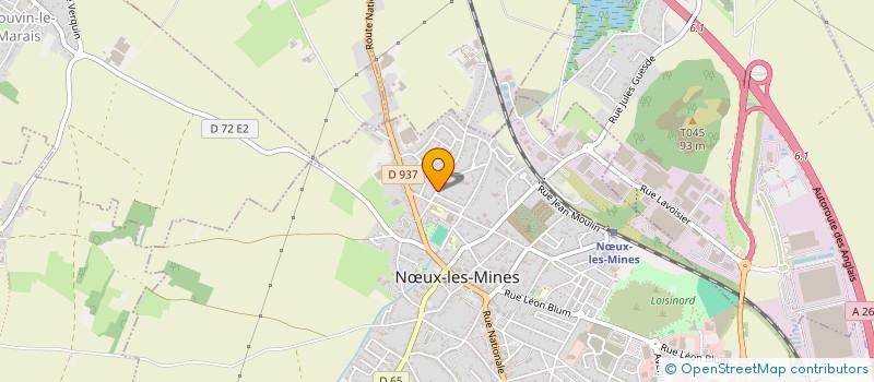 localisation de l'entreprise LEOMAR  NUX-LES-MINES