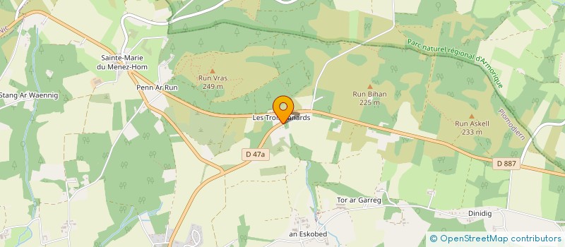 localisation de l'entreprise LEOMAX  PLOMODIERN