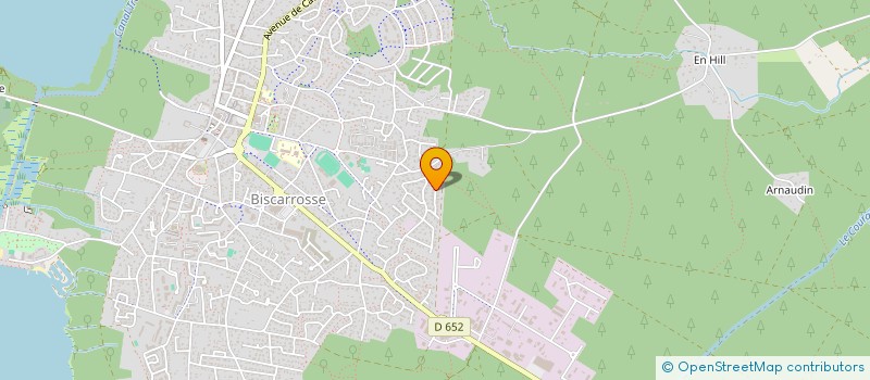 localisation de l'entreprise LEOMAX  BISCARROSSE