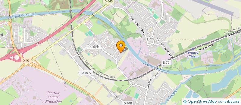 localisation de l'entreprise LEOMEE GD  HAULCHIN