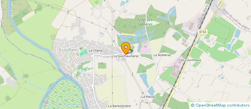 localisation de l'entreprise LEOMENTIX  ECOUFLANT