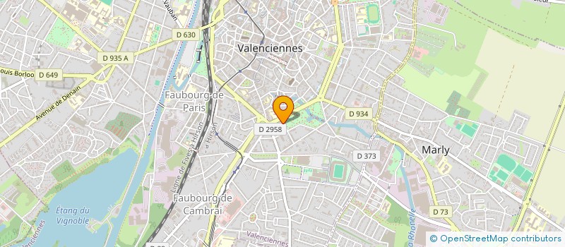 localisation de l'entreprise LEOMIDAS CONCIERGERIE  VALENCIENNES