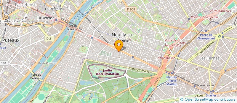 localisation de l'entreprise LEOMMY à NEUILLY-SUR-SEINE