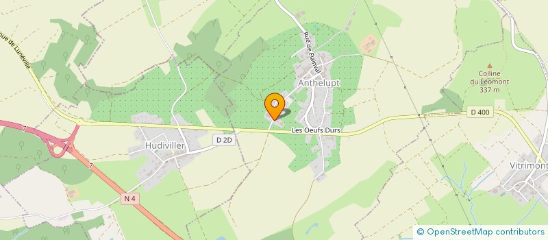 localisation de l'entreprise LEOMONT  ANTHELUPT