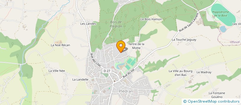 localisation de l'entreprise LEOMY  PLEDRAN