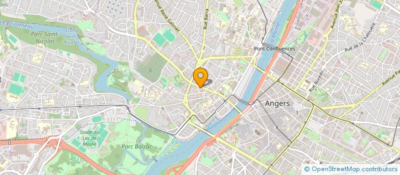 localisation de l'entreprise LEON à ANGERS
