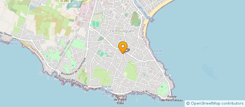 localisation de l'entreprise LEON à LE POULIGUEN