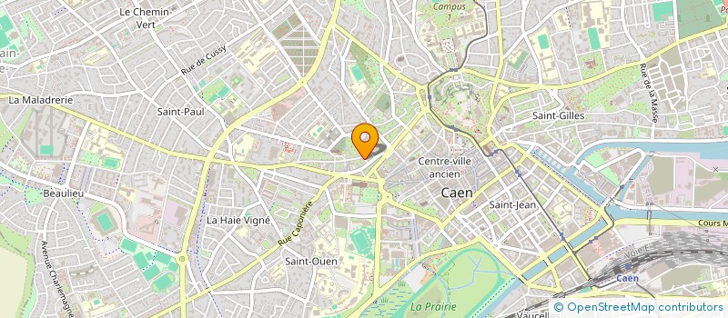 localisation de l'entreprise LEON à CAEN