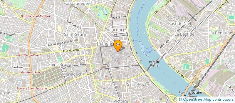localisation de l'entreprise LEON à BORDEAUX