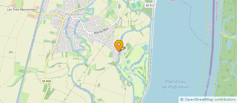 localisation de l'entreprise LEON  PLOBSHEIM