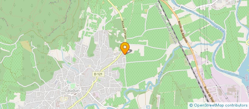 localisation de l'entreprise LEON  LAUDUN-L'ARDOISE
